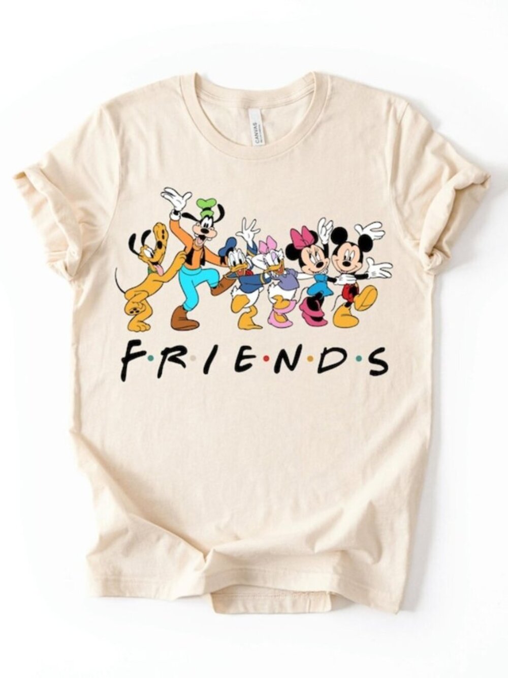 Friends Style Mickey & Friends Shirt - Cartoon Squad Tee